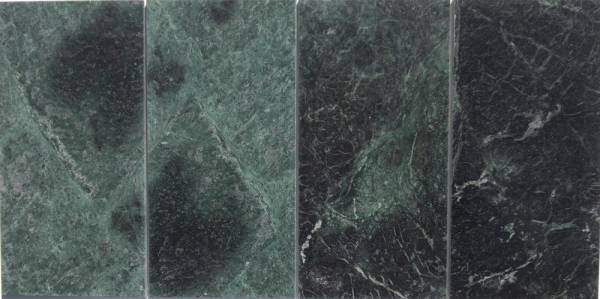 【 天然 大理石 】《鏡面磨き・グリーン》300mm×150mm角 [ 10ケース 一括販売 ]_天然石 特有の色調 ・ 石模様が あります