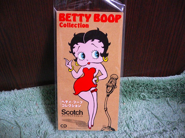 非売品Y98 SCD ベティーブープ BETTY BOOP Collection スコッチビデオカセット