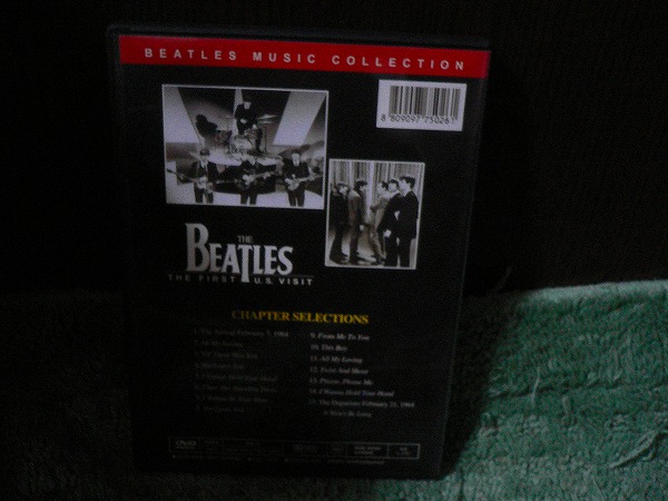 Y99 DVD ビートルズ ミュージックコレクション 海外版(輸入盤) リージョンALLです。THE FIRST US VISIT 全15曲入り_画像2