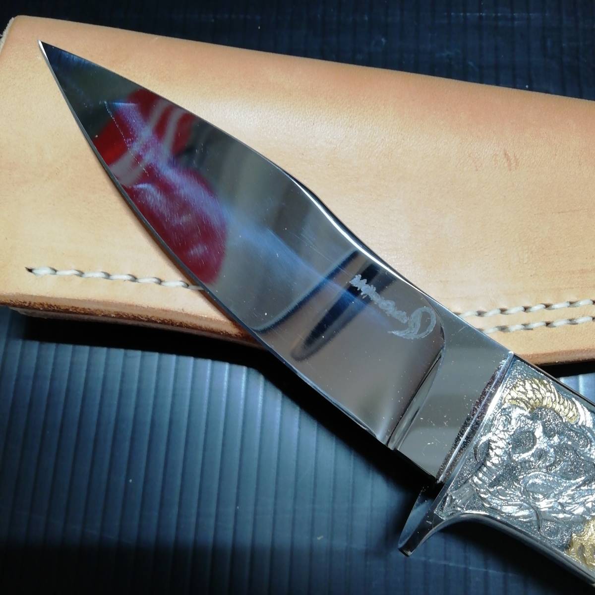 カスタムナイフ Hajime knife 高知 オリジナル ハンドメイド 金 カスタムナイフ Hajime knife 高知 オリジナル ハンドメイド 金