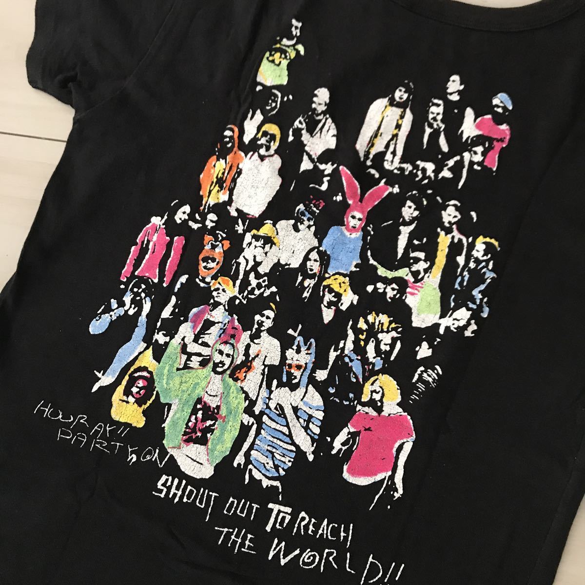 GROOVY COLORSグルービーカラーズロックTシャツM150160◆FITH gotohollywoodデニムアンドダンガリーゴートゥハリウッドロック_画像7