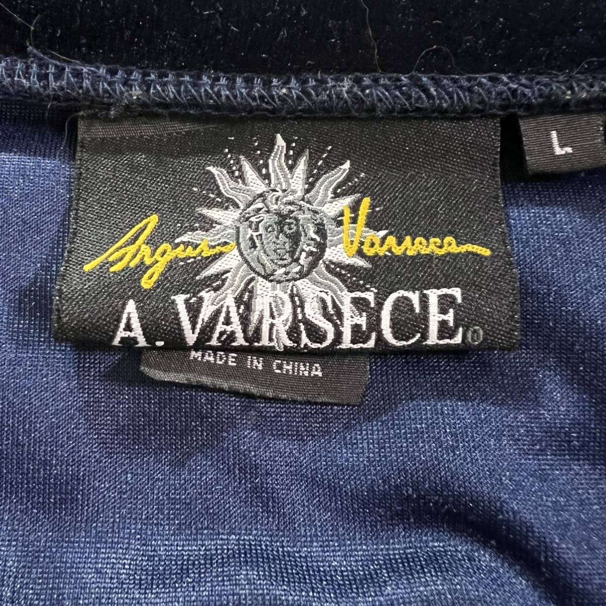 ヴェルサーチ『圧倒的な存在感』 A.VERSACE ベロア ジャージ