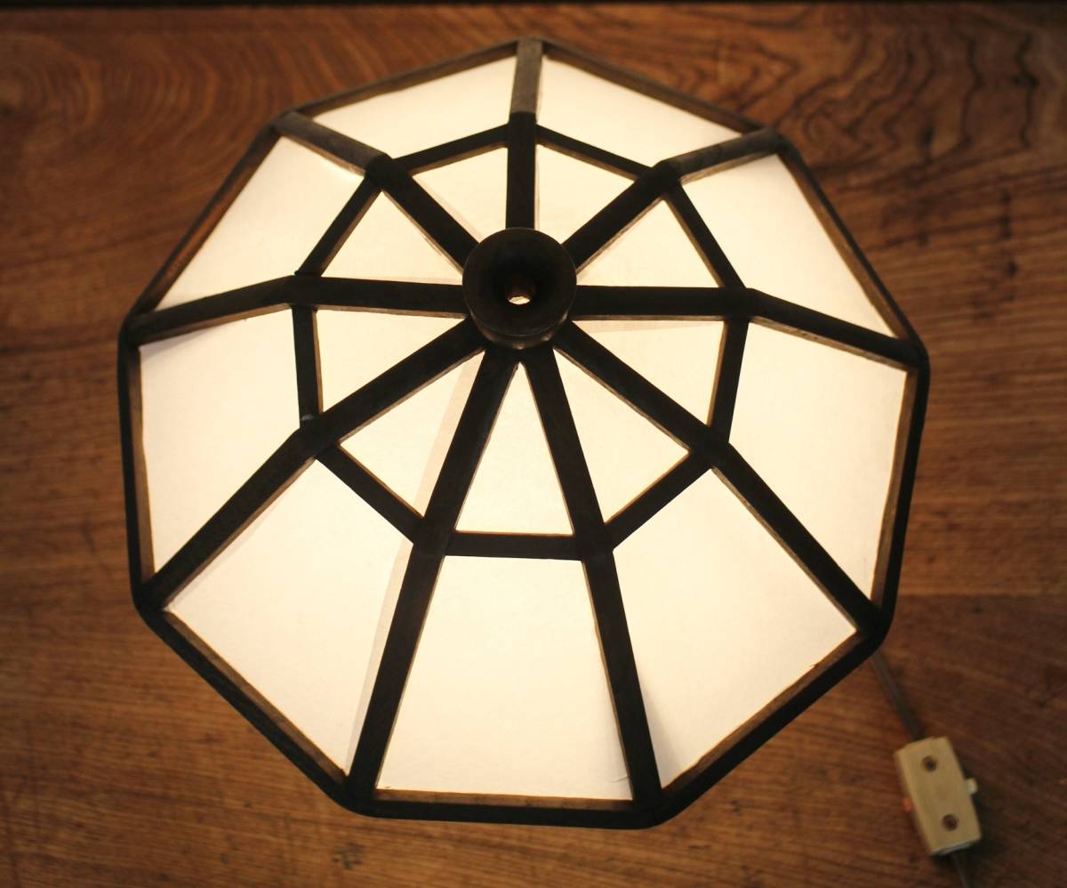 Yahoo!オークション - 鳥取民芸 吉田璋也 木製 電気スタンド ランプ テ