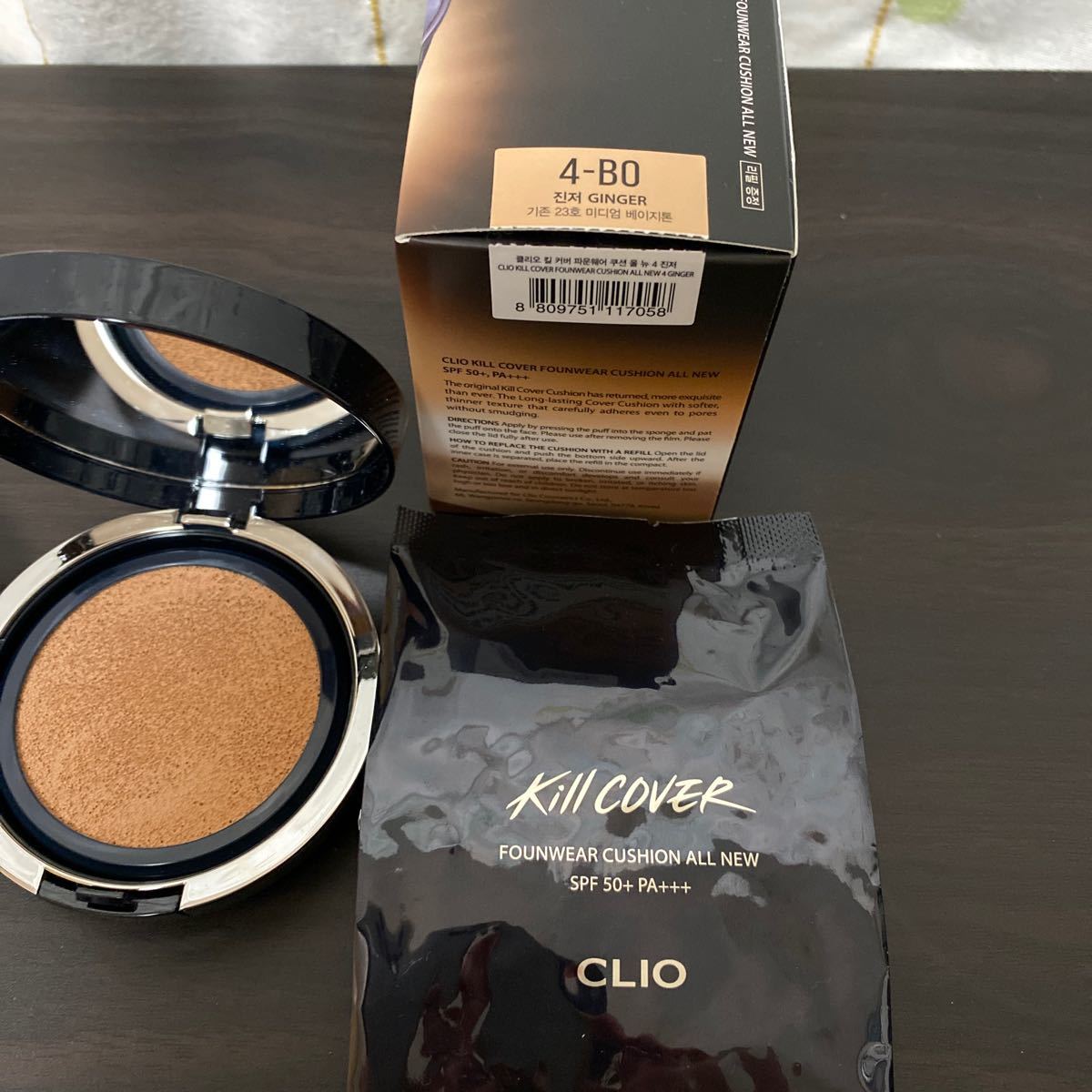 最新発見 CLIO キルカバーファンウェアクッションオール ニュー 4-BO