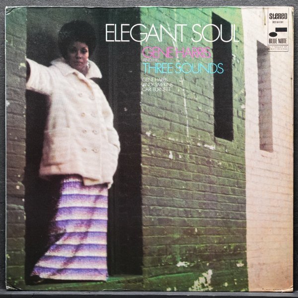 米国盤】GENE HARRIS AND THREE SOUNDS 黒オンプ ELEGANT SOUL ジーン