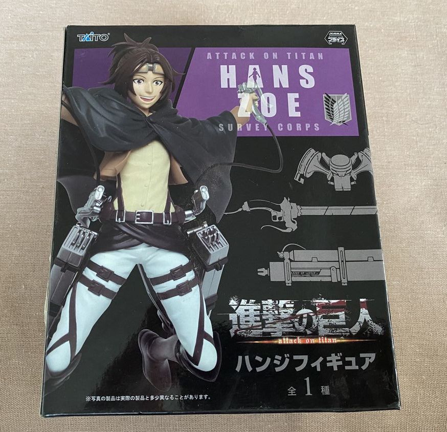 進撃の巨人 TAITO 非売品 プライズ ハンジ フィギュア HANJI ZOE ...