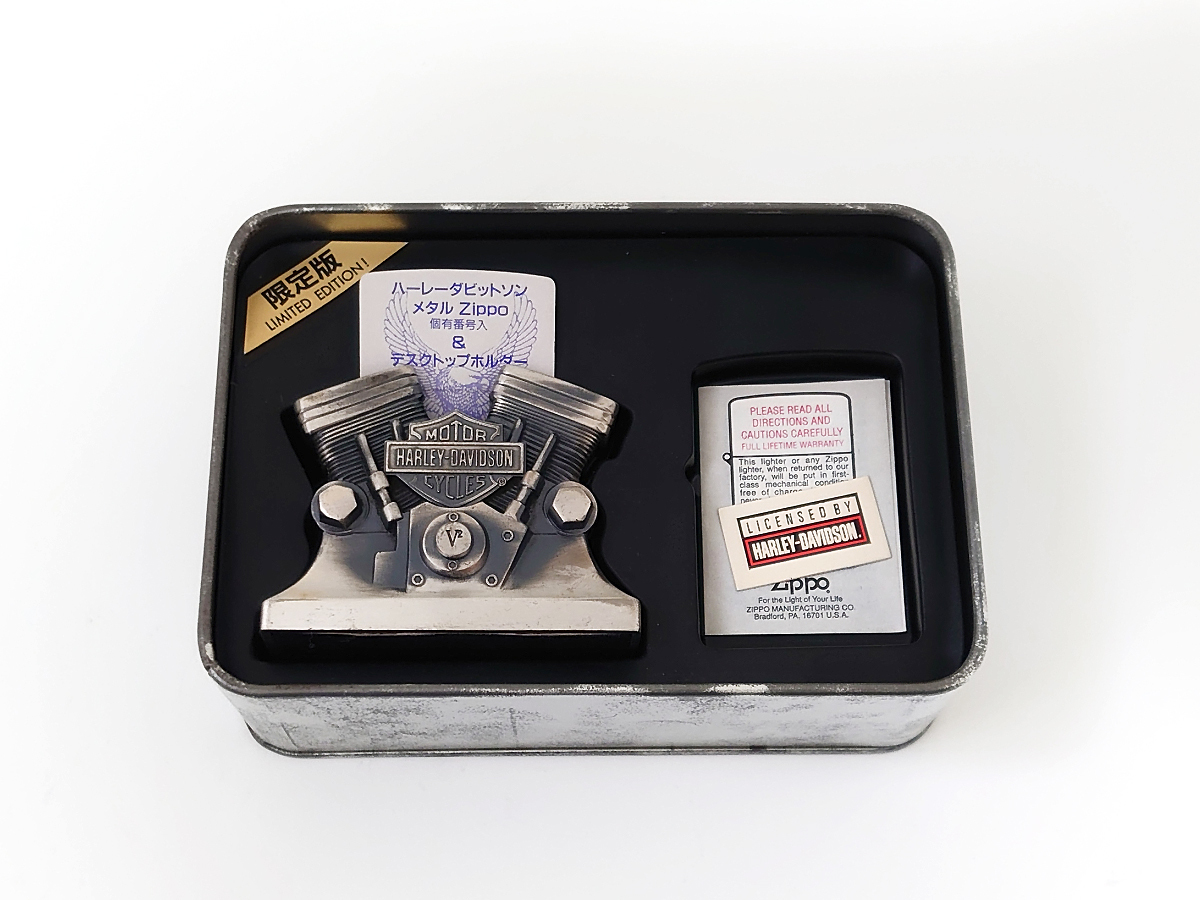 品!! 1995年製 「XI」Zippo HARLEY DAVIDSONハーレーダビットソン
