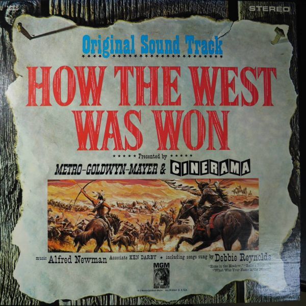 アナログ ●SOUND TRACK～ HOW THE WEST WAS WON 西部開拓史 ～ MGM(US) 1SE5_画像1