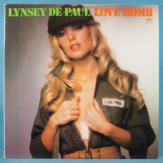 ■CUTEボーカル!SEXY美女ジャケ!★LYNSEY DE PAUL/LOVE BOMB★送料無料(条件有り)多数出品中!★オリジ名盤■_画像1