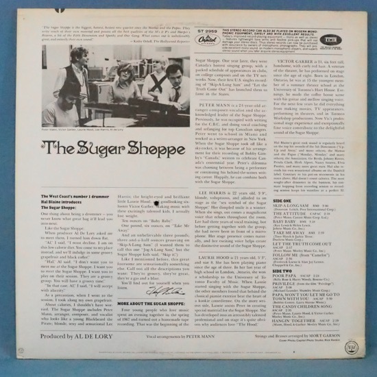 #CAPITOL STEREO*SUGAR SHOPPE,THE* free shipping ( conditions equipped ) great number exhibiting!*o Rige name record #