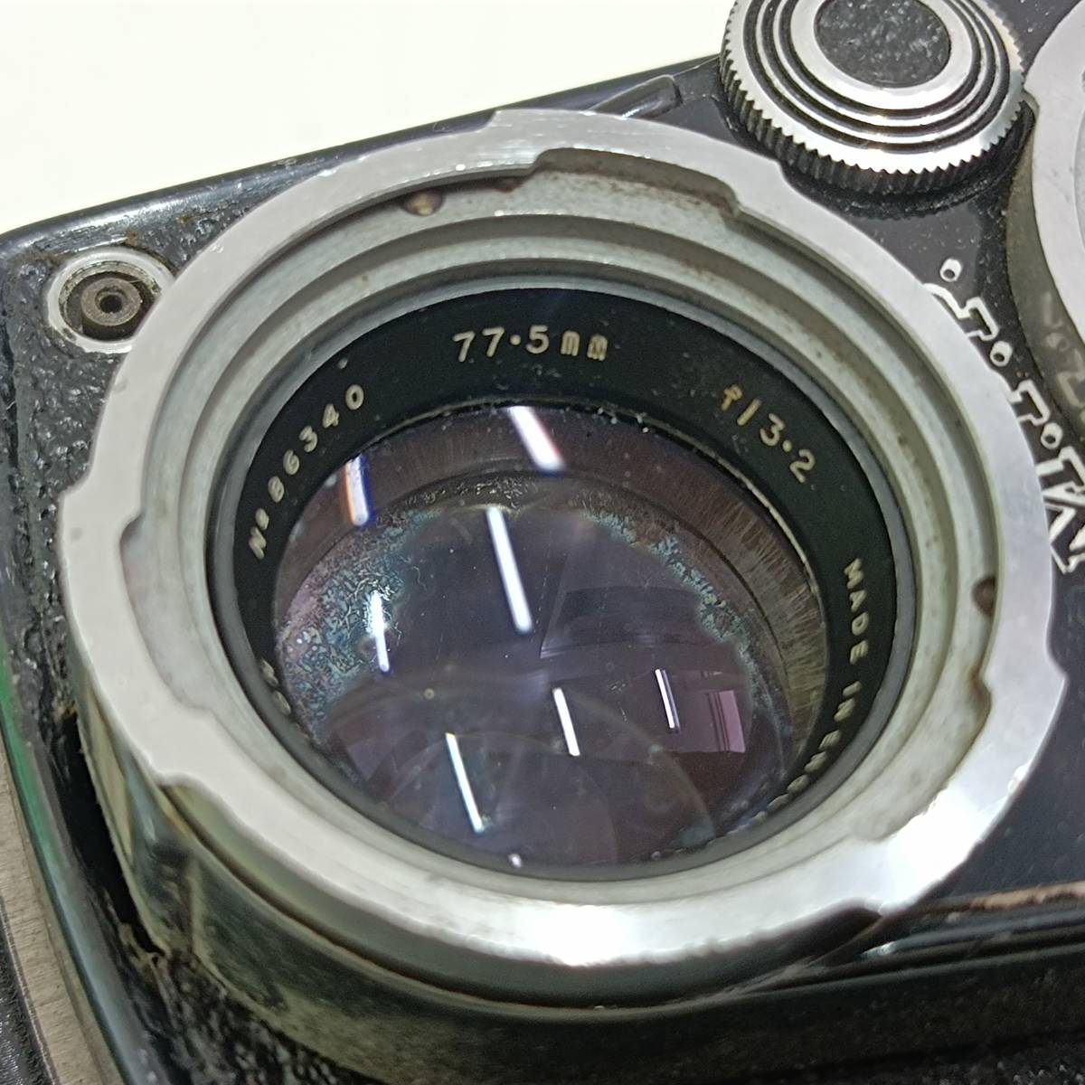 【現状品・ジャンク】MICROCORD ENGLAND ROSS.LONDON XPRES 77.5ｍｍ F3.5 M.P.P マイクロコード★1944_画像9