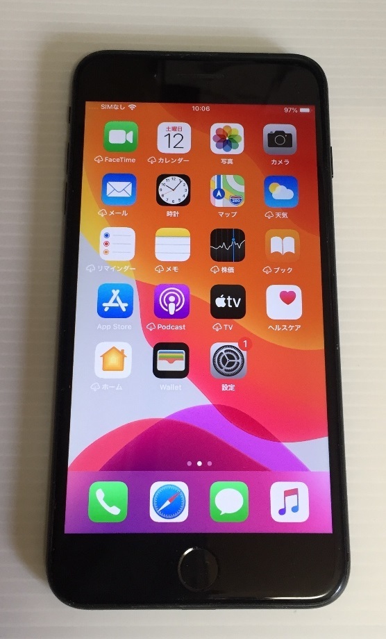 SIMフリー iPhone7 plus 128GB 新品バッテリー100% ジェット SIMフリー iPhone7 plus 128GB 新品バッテリー100% ジェット