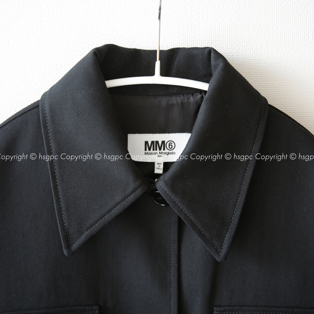 【定価10.1万】新品 MM6 メゾン マルジェラ オーバーサイズ キャバン コート ジャケット ミリタリー トレンチ Maison Margiela エムエム6