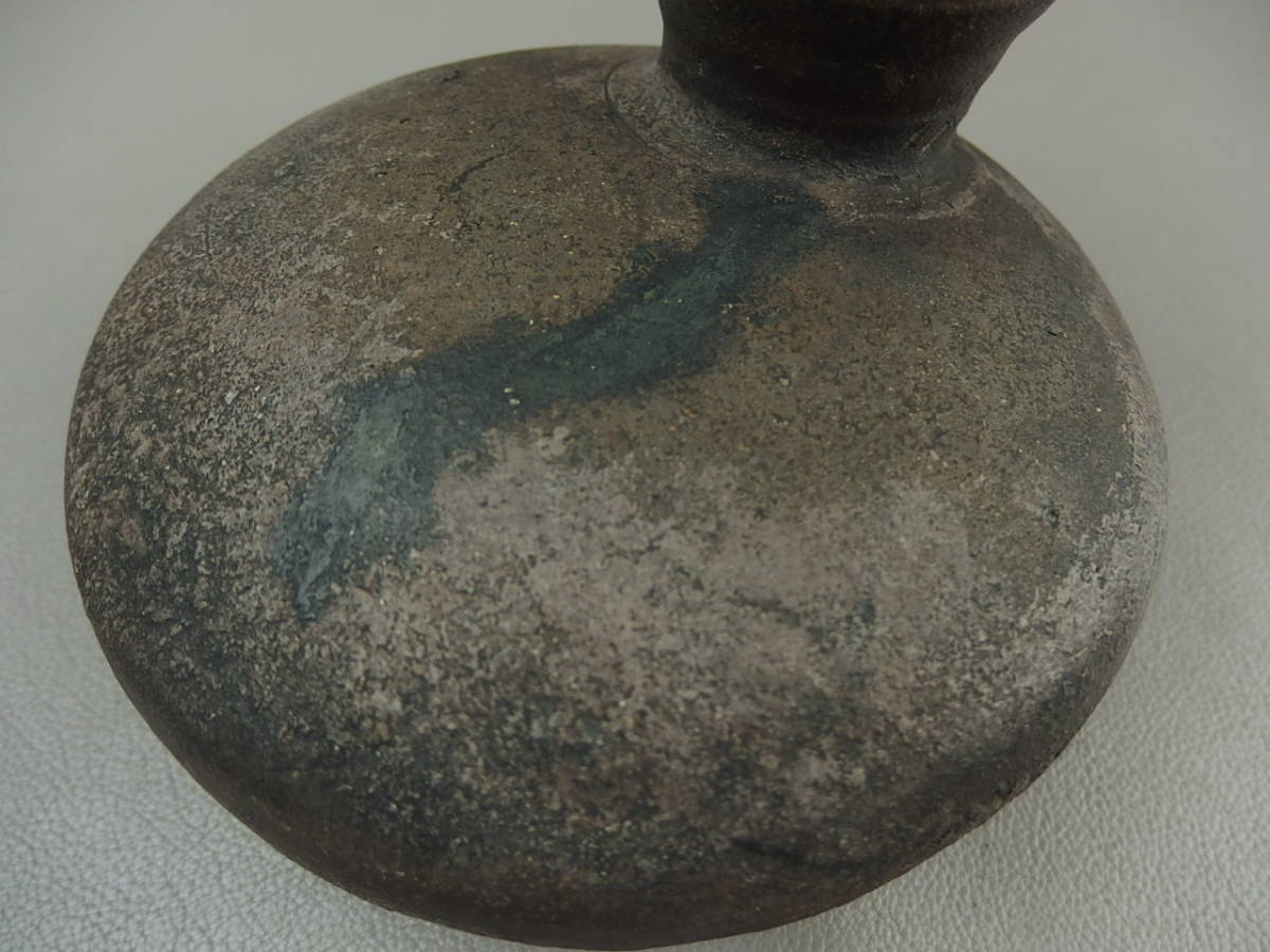 ネット限定】 提瓶 平瓶 須恵器鴨形須恵器 【骨董・茶道具】☆古い