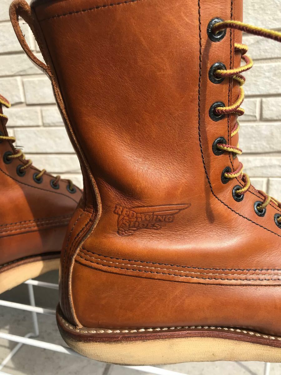 red wing us9 27cm レッドウィング アイリッシュセッター　877 エイジング　レッドウイング　ブーツ　秋冬