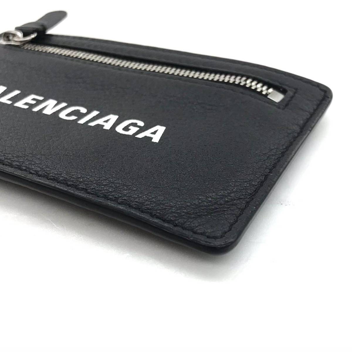 美品 BALENCIAGA バレンシアガ EVERYDAY LONG CARD HOLDER レザー カードケース カードホルダー コインケース 小銭入れ 財布 501651 DLQ4N