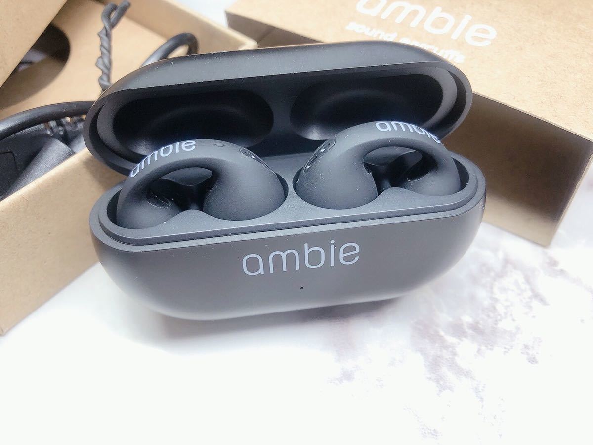 ambie イヤフォン アンビーイヤホンワイヤレス | monsterdog.com.br