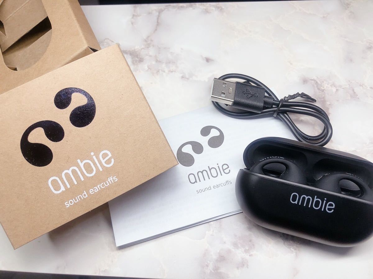 ambie イヤフォン アンビーイヤホンワイヤレス | monsterdog.com.br