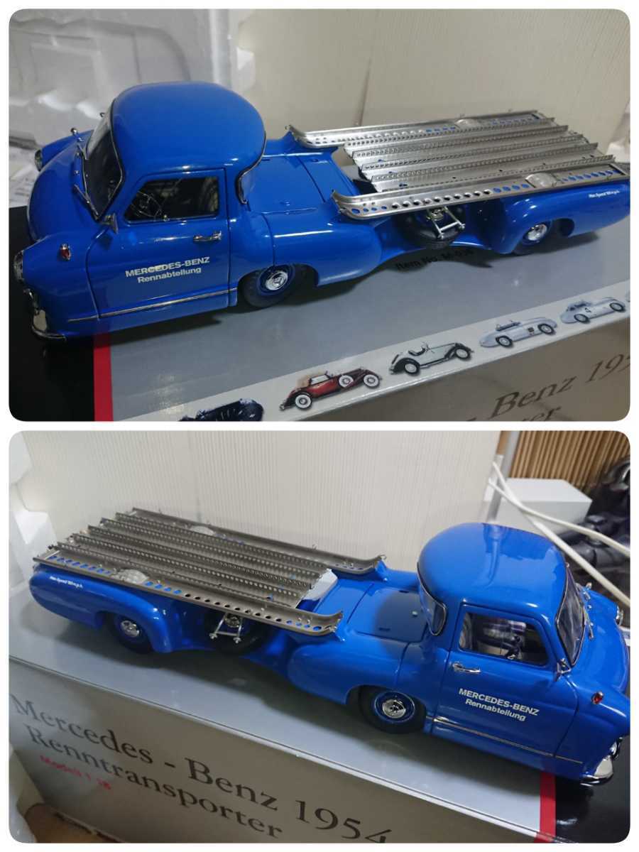 ☆1スタ☆ CMC Mercedes-Benz 1954 RenntransPorter M-036 1/18