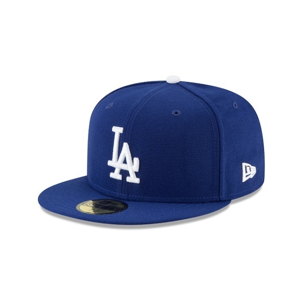 新品 未使用 New 最も完璧な Era ニューエラ MLB LA DODGERS ドジャース 59FIFTY キャップ CAP ホワイト 57.7cm 7 ドジャーブルー 1 帽子 31962 数々の賞を受賞 ロゴ 4