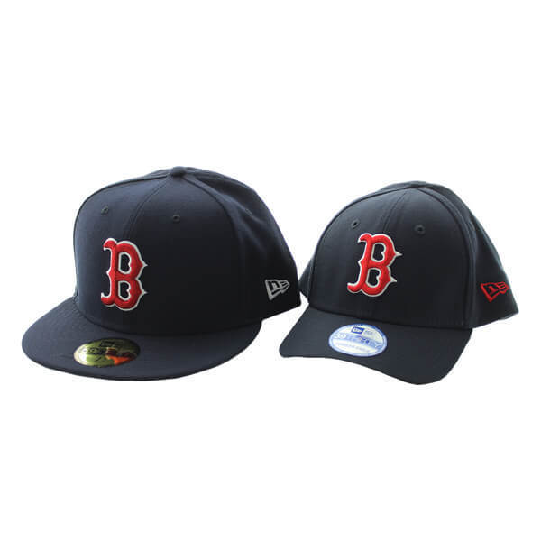 新品 未使用 New Era ニューエラ MLB BOSTON RED SOX レッドソックス WEB限定 キャップ 59FIFTY 子 1 59.6cm 親 39THIRTY 2 即納 7 親子セット 52~54.9cm