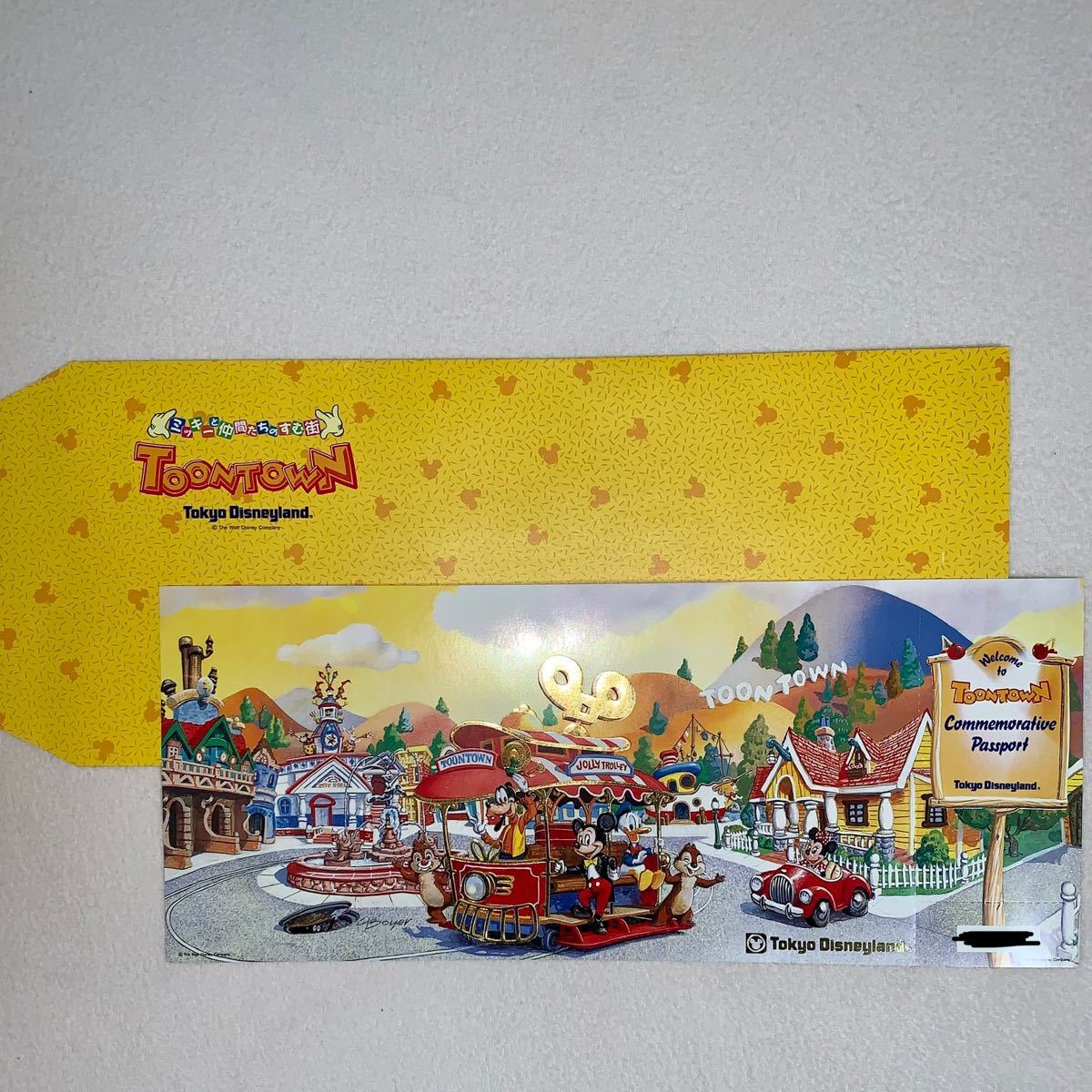 全ての ディズニーランド トゥーンタウン オープン 記念 パスポート 欠品カラー再入荷 全ての ディズニーランド トゥーンタウン オープン 記念 パスポート 欠品カラー再入荷