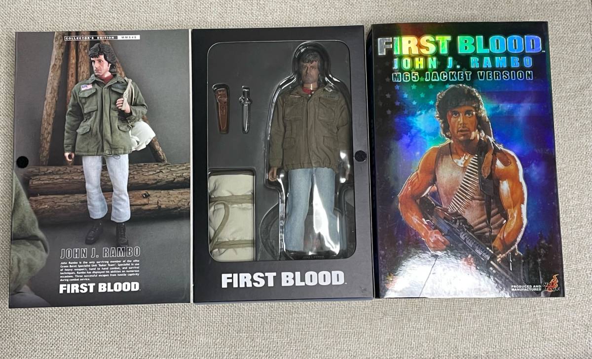  out of print not yet exhibition goods hot toys HOTTOYS Movie master-piece movie [ Rimbaud |FIRST BLOOD] John J. Rimbaud | sill Bester. start loan 