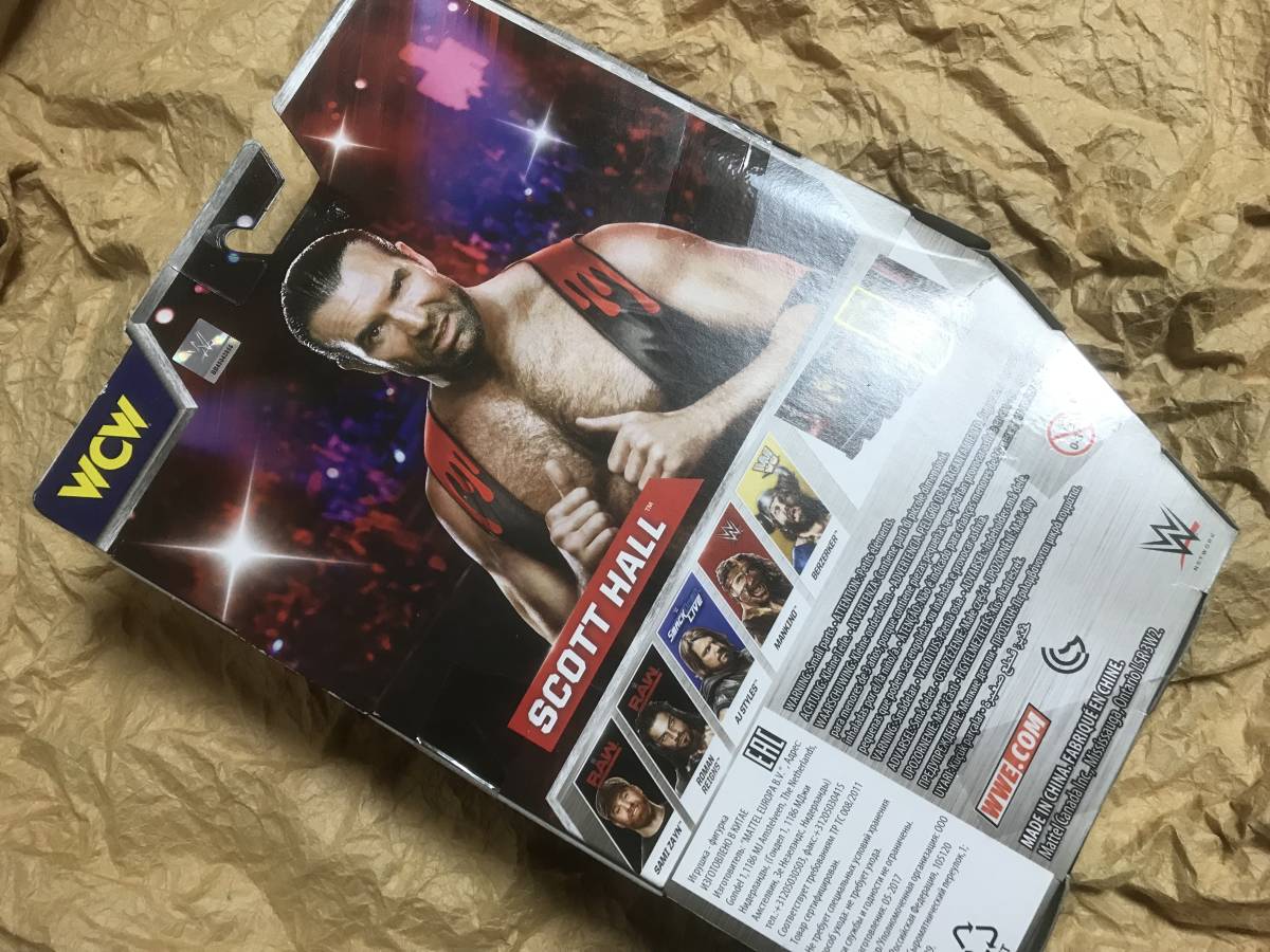 WWE マテル エリート スコット・ホール① Yahoo!オークション - マテル社 スコットホール WWEエリート