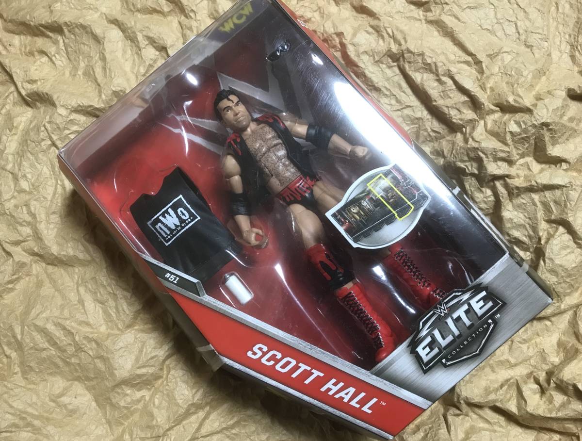 WWE マテル エリート スコット・ホール① Yahoo!オークション - マテル社 スコットホール WWEエリート