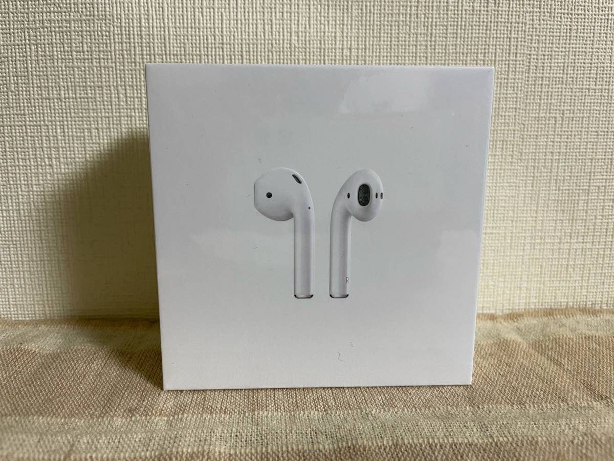 未開封/新品】Apple AirPods with Charging Case 第2世代ワイヤレス