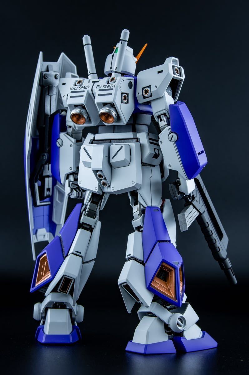 完成品 MGガンダムNT-1アレックスver2.0 改修塗装済み 完成品 MGガンダムNT-1アレックスver2.0 改修塗装済み