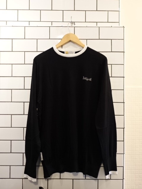 ジョンスメドレー × フラグメントデザイン 薄手ニット 未使用 JOHN