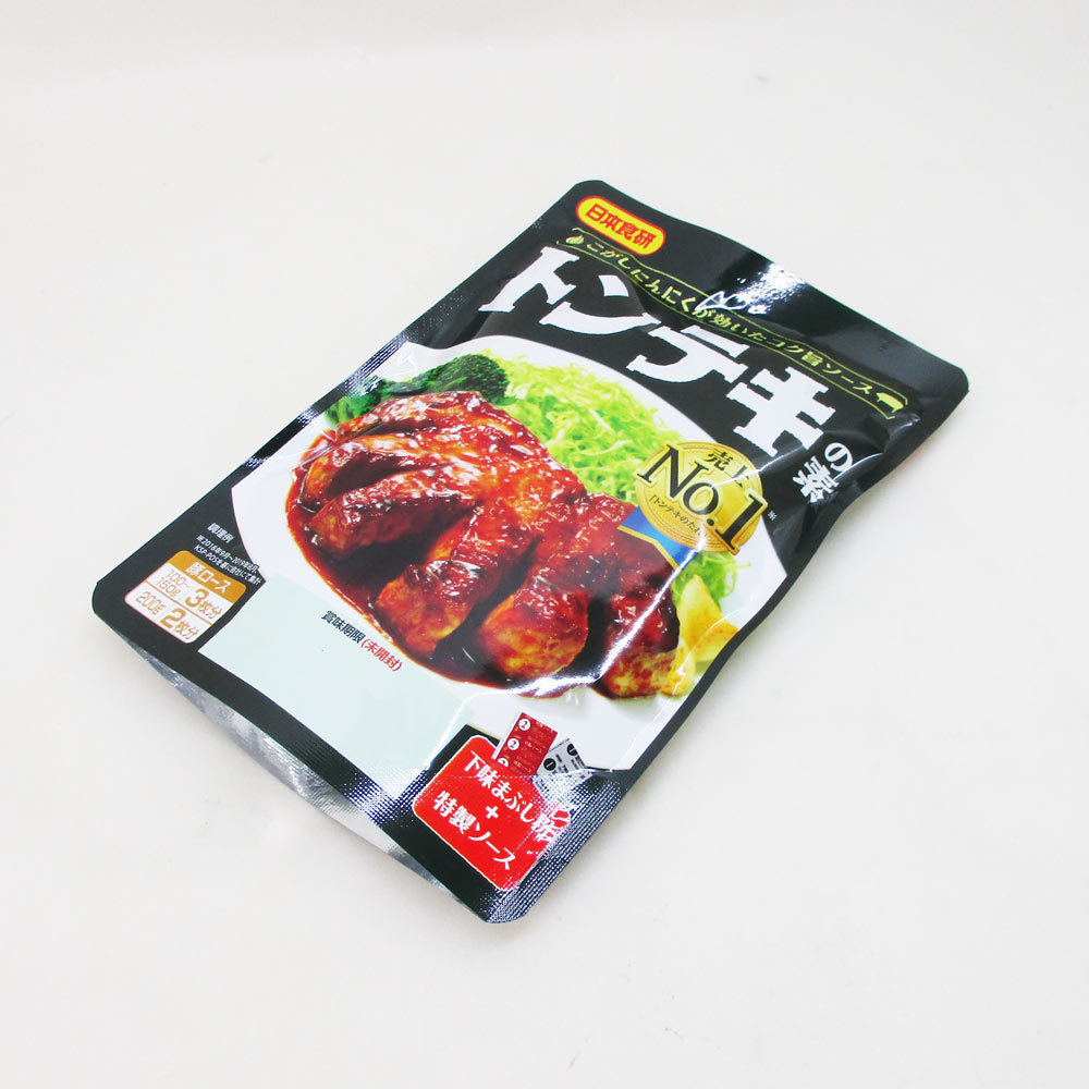 送料無料 トンテキの素 日本食研 焦がしにんにくが香ばしいパンチのあるソースｘ１２袋/卸 代金引換便不可品