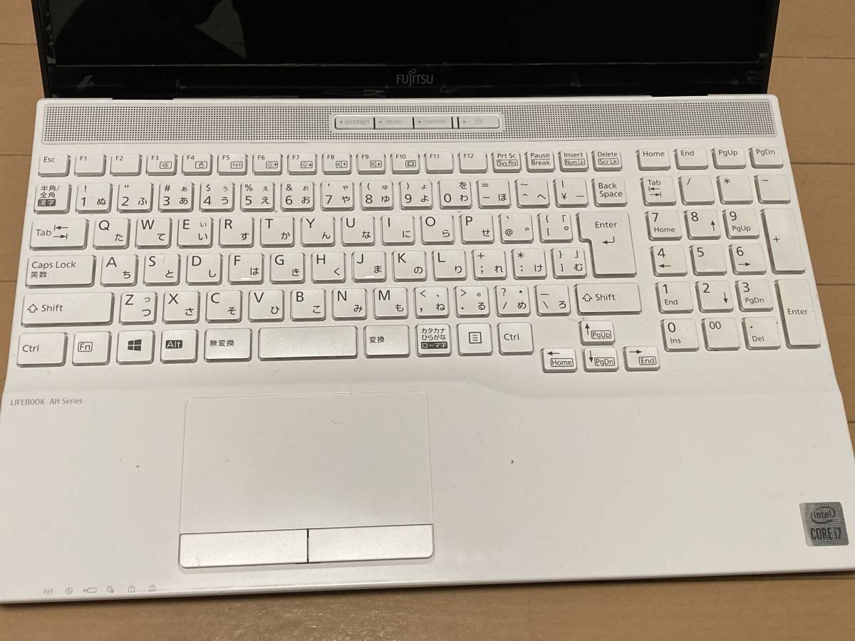 美品☆富士通 FUJITSU LIFEBOOK AH50/F FMVA50FW1 15.6インチ/Core i7