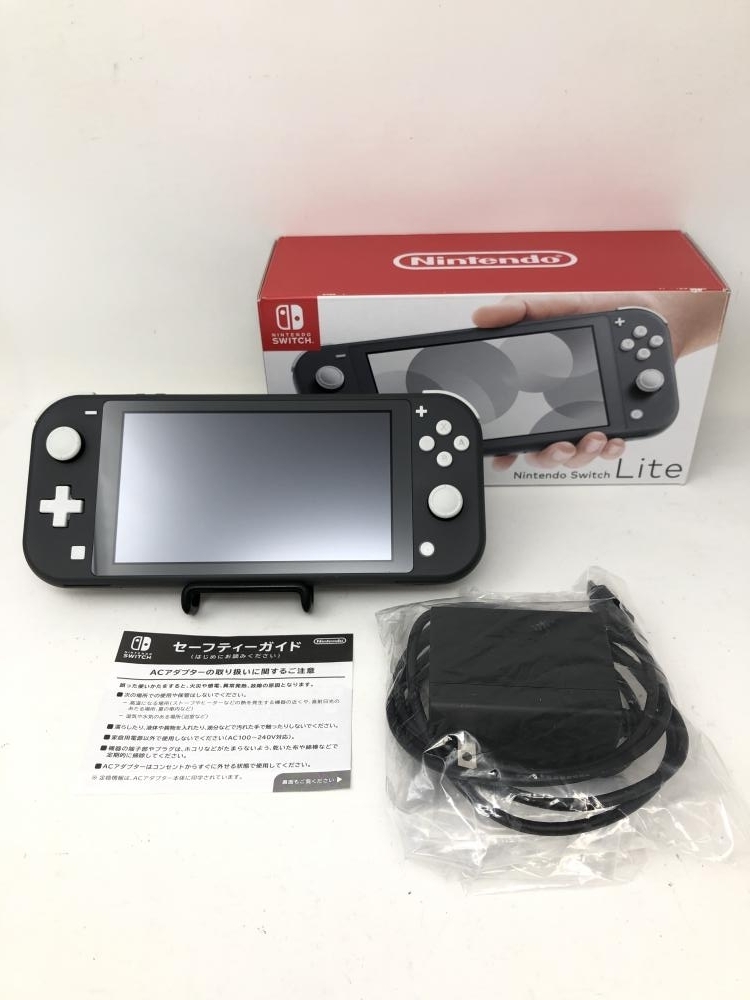 新入荷 【美品】Nintendo Switch グレー 本体 - 家庭用ゲーム本体