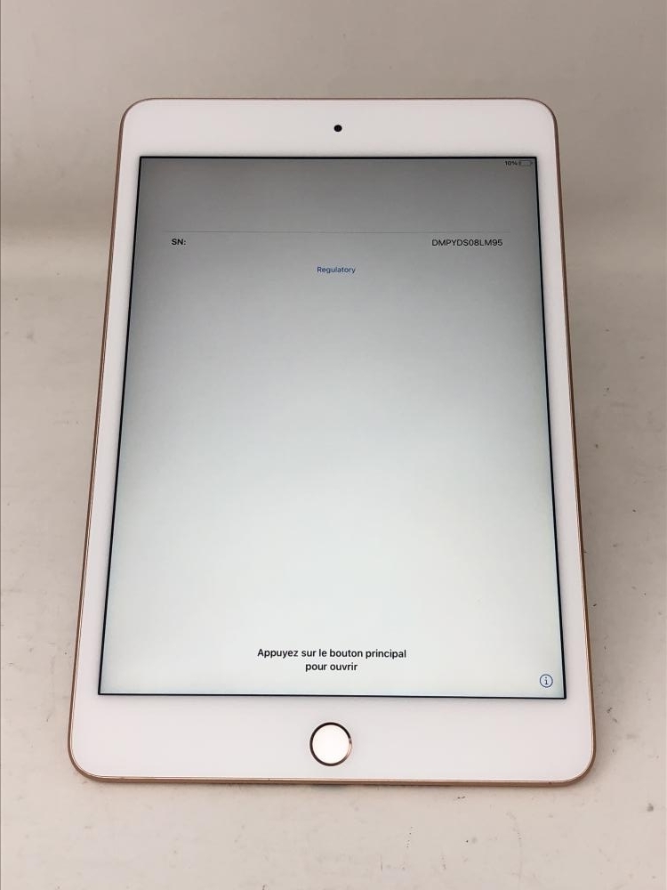 U255【ジャンク品】 iPad mini 第5世代 64GB Wi-Fi ゴールド /080 ic