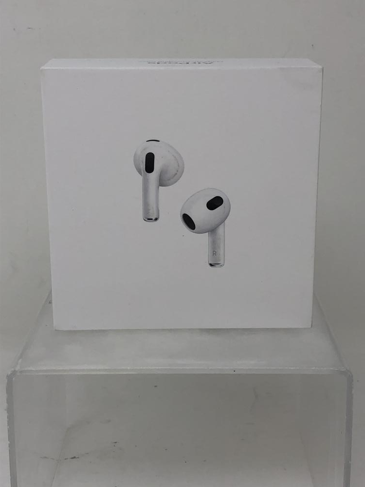 U533【新品未開封】 Apple AirPods 第3世代 MME73J/A ホワイト /060