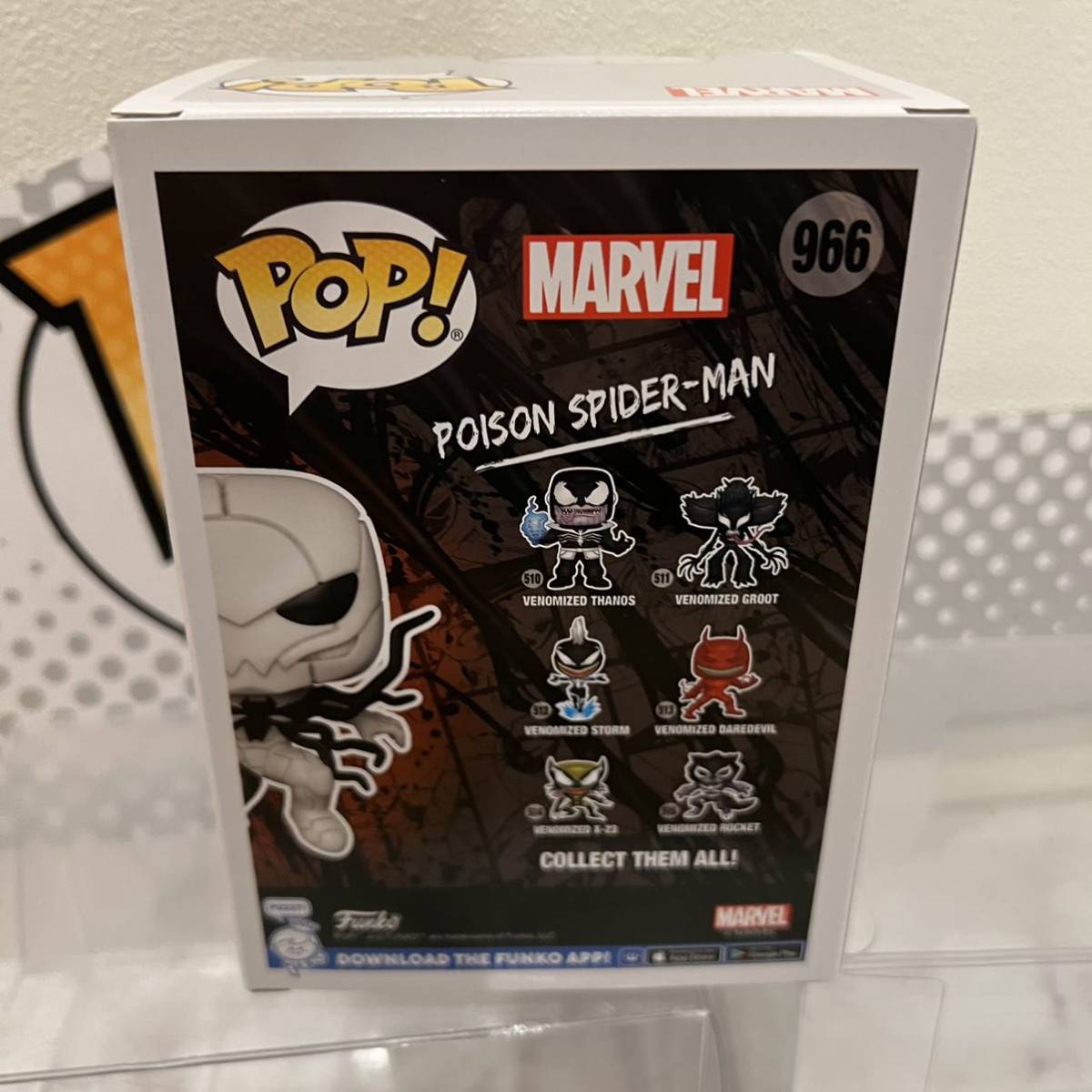  ограничение FUNKO POP!ma- bell venompoizn Человек-паук ограниченая версия 