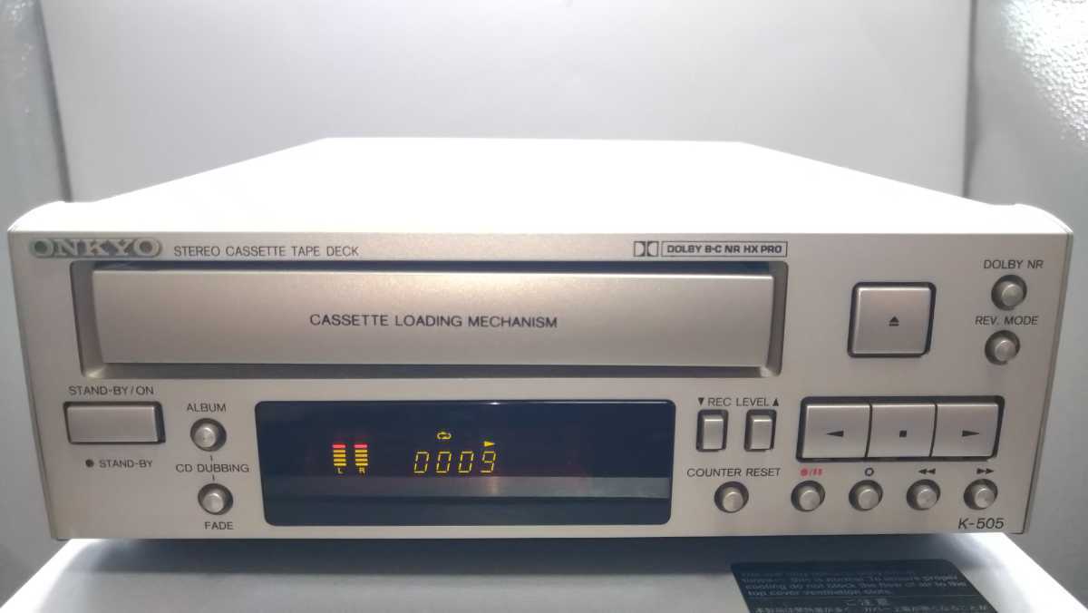 2周年記念イベントが ONKYO カセットデッキ K-505 sushitai.com.mx