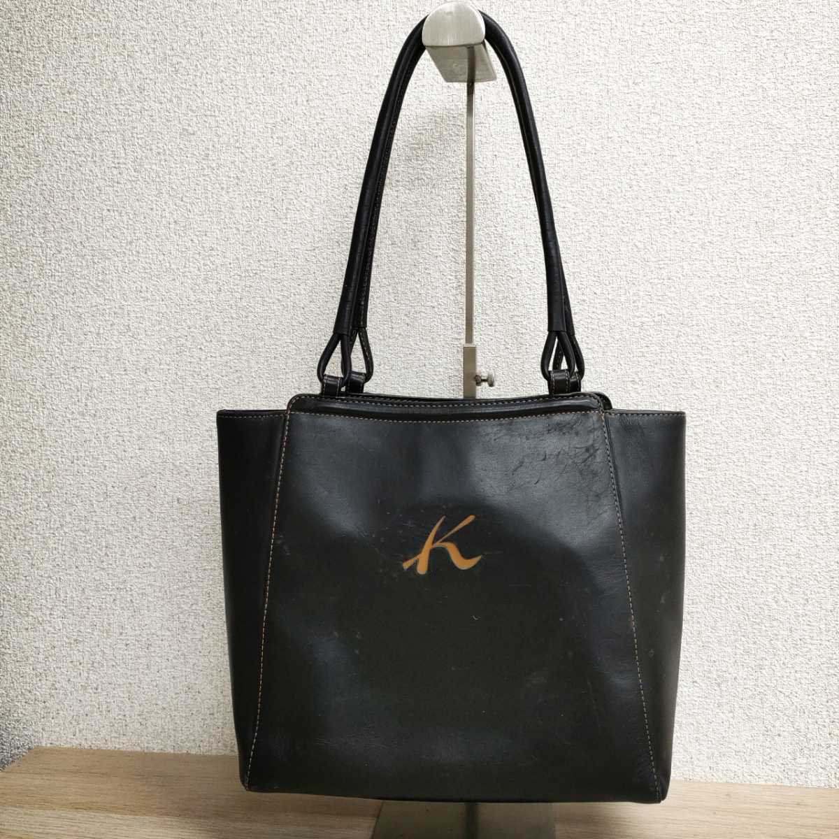 キタムラ Kitamura トートバッグ レザー ブラック 黒 革 革製品 レディース 鞄 カバン ハンドバッグ バッグ ファッション小物