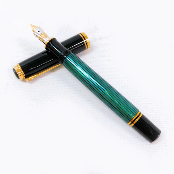 407*PELICAN ペリカン 万年筆 18C-750 W.-GERMANY ドイツ www.lram-fgr.ma