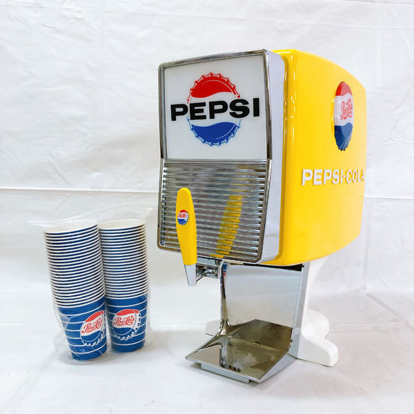 383*ペプシコーラ ディスペンサー PEPSI-COLA ドリンクサーバー