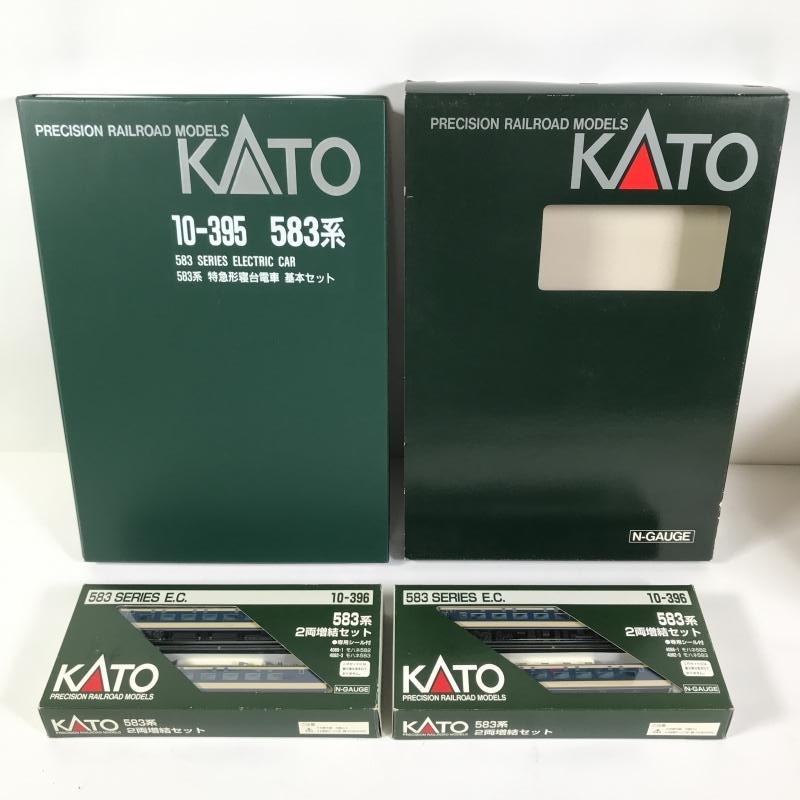 4-17*Nゲージ KATO 10-395 583系 特急形寝台電車 基本セット / 10-396