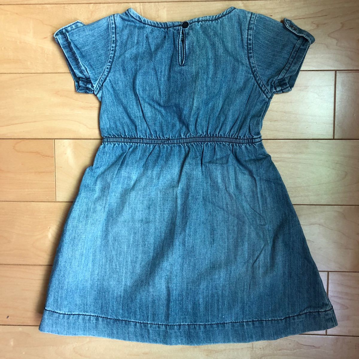 90-95cm  BabyGap  デニム 半袖 ワンピース