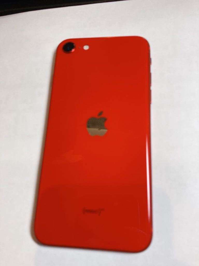 Apple iPhone SE2 red 128GB 美品ジャンク 初期化済 