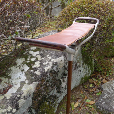 英国 アンティーク シューティングスティック 椅子　杖　ヴィンテージ イギリス蚤の市　 イギリス製 　期間限定送料無料