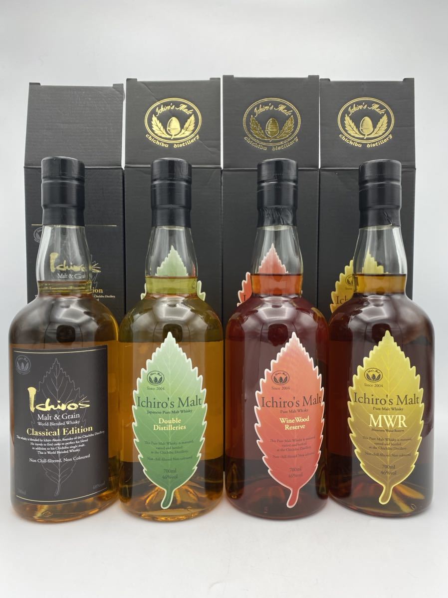 4種4本セット】イチローズモルト Ichiro's Malt クラシカル ダブル