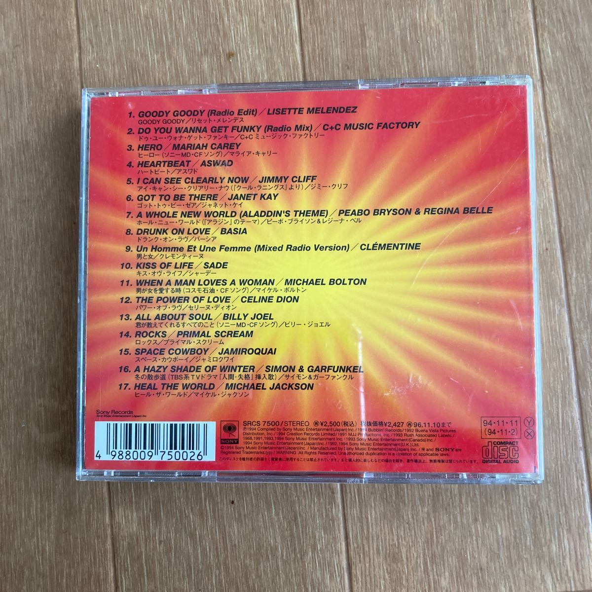 MAX Best Hits In The Worid CD
