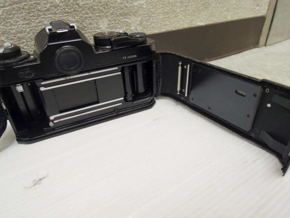 3257) Nikon ニコン FE 一眼レフカメラ ボディ MF-12 データバック Zoom Nikon LENS SERIES E 36～72mm F3.5 レンズ付き_画像5