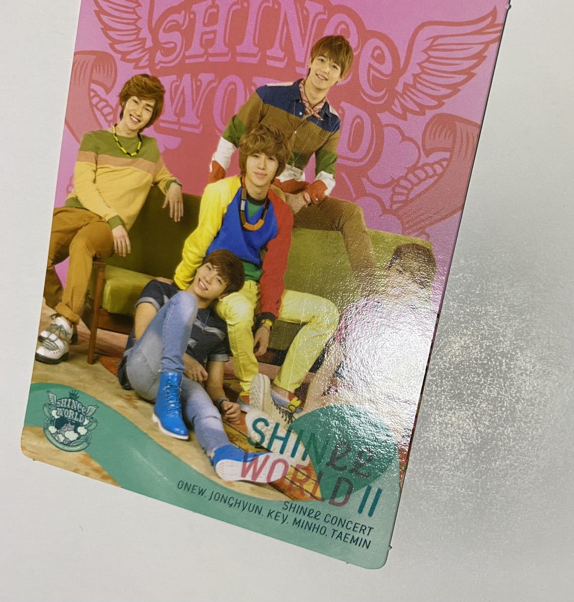 SHINee CONCERT SHINee WORLD II ソウルコン トレカ 全員 ALL オニュ ジョンヒョン テミン キー ミノ ONEW JONGHYUN TAEMIN Photocard 3_画像5